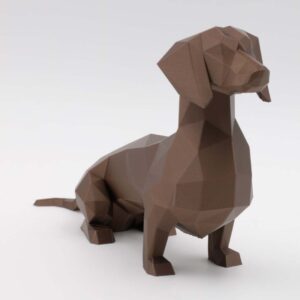 Lowpoly Bassotto - immagine 1
