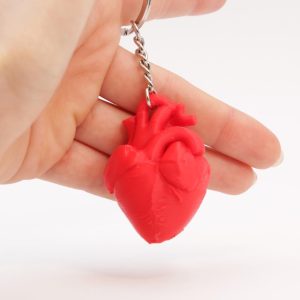 Portachiavi Cuore Anatomico - immagine 1